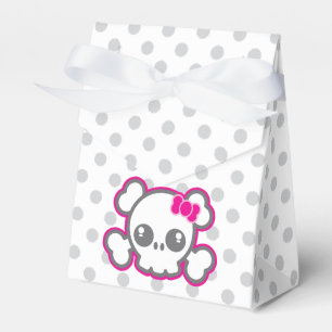 Kawaii Pink Ribbon Skull Geschenkboxen Geschenkschachtel