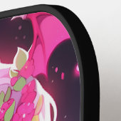 Kawaii Pinkcore Fantasy Demon Anime Girl Pickleball Schläger (Linke Seite)