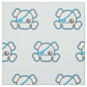 Kawaii Pirate Skull Custom Fabric Stoff (Muster)