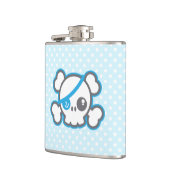 Kawaii Pirate Skull Flask Flachmann (Links)