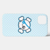 Kawaii Pirate Skull iPad Case (Rückseite (Horizontal))
