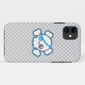 Kawaii Pirate Skull iPhone Case (Rückseite (Horizontal))