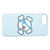 Kawaii Pirate Skull iPhone Case (Rückseite (Horizontal))