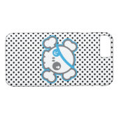 Kawaii Pirate Skull iPhone Case (Rückseite (Horizontal))