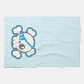 Kawaii Pirate Skull Kitetücher Handtuch (Horizontal)