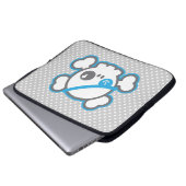 Kawaii Pirate Skull Laptop Sleeve (Vorne Knopf)