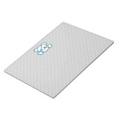 Kawaii Pirate Skull Notepad Notizblock (angewinkelt)