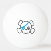 Kawaii Pirate Skull Ping Pong Balls Tischtennisball (Vorderseite)