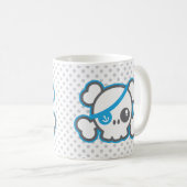 Kawaii Pirate Skull Tasse (VorderseiteRechts)