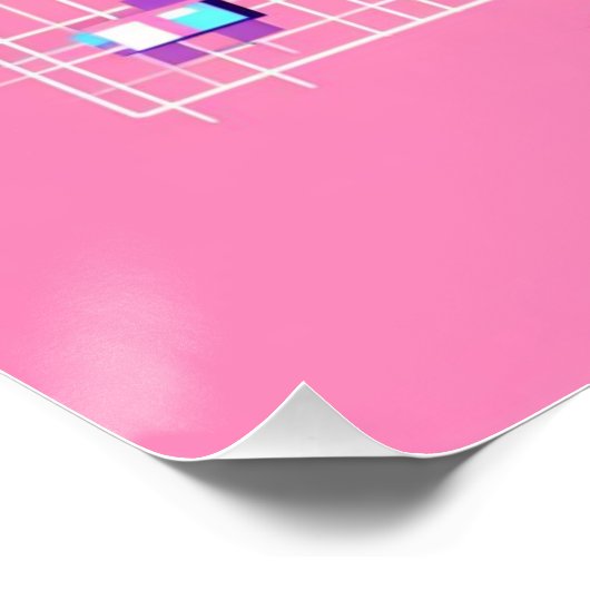 Kawaii Pixel Pal Poster (Ecke)