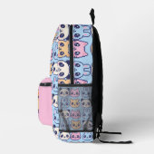 Kawaii Pixel School Backpack Bedruckter Rucksack (Rechts)