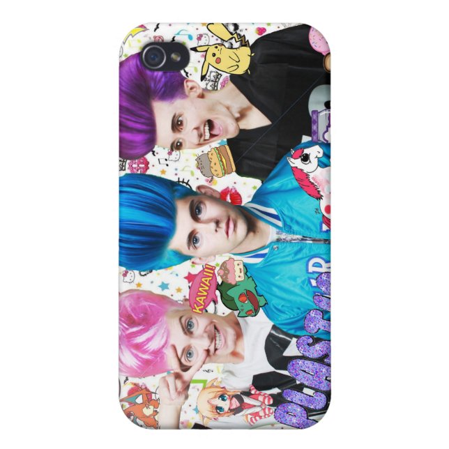 Kawaii PlastikiPhone Fall iPhone Hülle (Hinten)