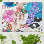 Kawaii Plastikteetuch Handtuch (Gefaltet)