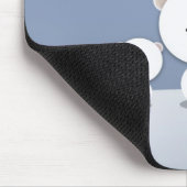 Kawaii Polar Bears Mousepad (Ecke)