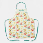 Kawaii Popsicle Watermelon Ananas Design Schürze (Vorderseite)