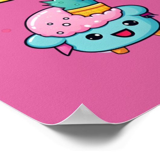 Kawaii Poster (Ecke)