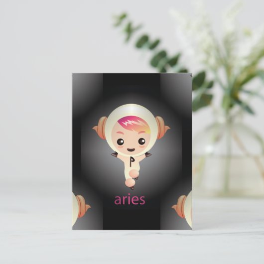 Kawaii Postkarte (Stehend Vorderseite)