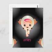 Kawaii Postkarte (Vorne/Hinten)