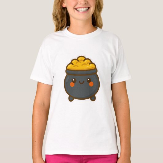Kawaii Pot of Gold T-Shirt (Vorderseite)