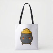Kawaii Pot of Gold Tasche (Vorderseite)