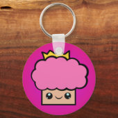 Kawaii Princess Cupcake Schlüsselanhänger (Vorderseite)