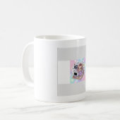 Kawaii Programmierer Mädchen Tasse | CODE IST LIEB (Vorderseite Links)