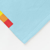 Kawaii Rainbow Fleecedecke (Ecke)