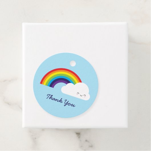 Kawaii Rainbow Geschenkanhänger (Beispiel)