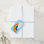 Kawaii Rainbow Geschenkanhänger (Mit Garn)