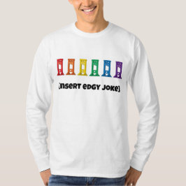 Kawaii Rainbow Guillotine Langärmeliges Shirt