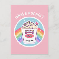 Kawaii Rainbow Popcorn