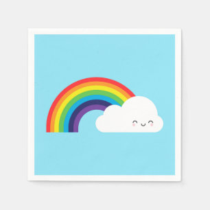 Kawaii Rainbow Serviette