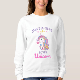 Kawaii Rainbow Unicorn Magical Colorful Sweatshirt