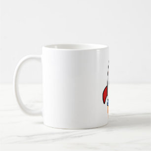 Kawaii Rakete Kaffeetasse