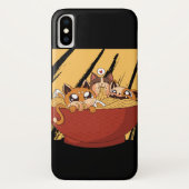 Kawaii-Ramen Case-Mate iPhone Hülle (Rückseite)