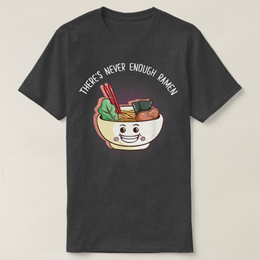 Kawaii Ramen Japanisch Anime Noodles Niedlich Japa T-Shirt (Design vorne)