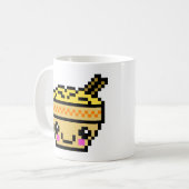 Kawaii Ramen Kaffeetasse (Vorderseite Links)