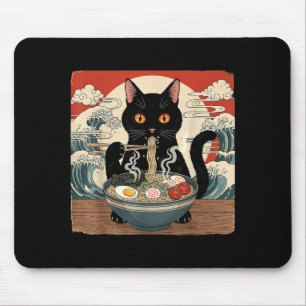 Kawaii Ramen Katze Anime Japanische Nudeln Essen W Mousepad