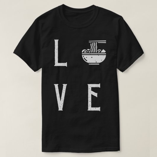 Kawaii Ramen Lover T-Shirt (Design vorne)