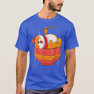 Kawaii Ramen Niedlich Anime Dog Corgi Japanisch No T-Shirt