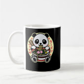 Kawaii Ramen Niedlich Anime Panda Japanisch Asiati Kaffeetasse (Links)