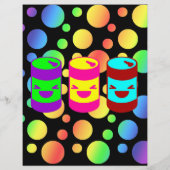 Kawaii Ramune Rave Custom Flyer (Hinten)