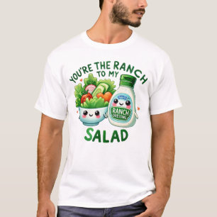 Kawaii Ranch Dressing und Salatkunst T-Shirt
