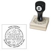 Kawaii Random Acts of Cardness Logo Briefmarke Gummistempel (Stempel)