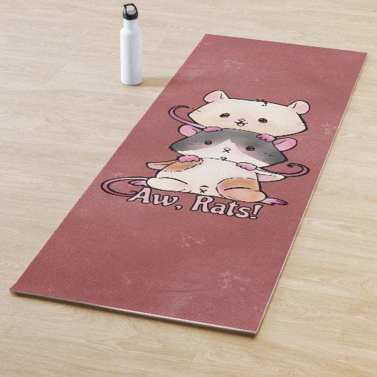 Kawaii Rats Yoga Mat Yogamatte (Beispiel)