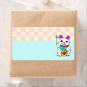 Kawaii Rave Lucky Cat Maneki Neko (Insitu)