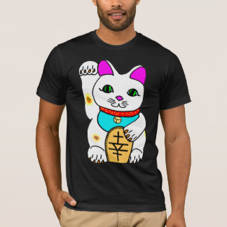 Kawaii Rave Lucky Cat Maneki Neko T-Shirt