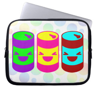 Kawaii Rave Soda Pop Bubbles Laptopschutzhülle