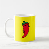 Kawaii Red Hot Pepper Diva Kaffeetasse (Links)