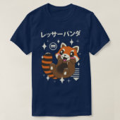 Kawaii Red Panda T-Shirt (Design vorne)